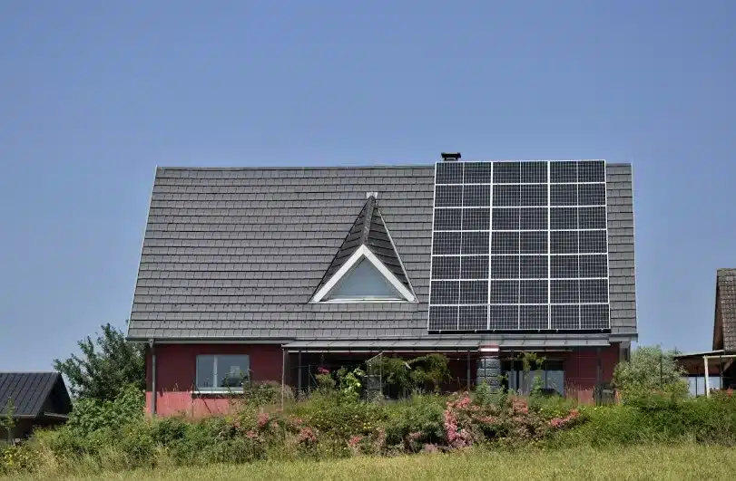 Green Friendly Renovation. Home with Solar Panels.
